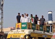  CM Nitish did road show in Bhagalpur