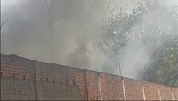 Factory fire: Accident occurred in steel factory in Bokaro, spark of short circuit caused massive fire.
