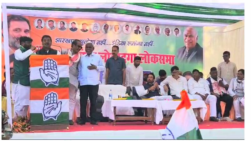 cm ne gumla mai ki chunavi sabha