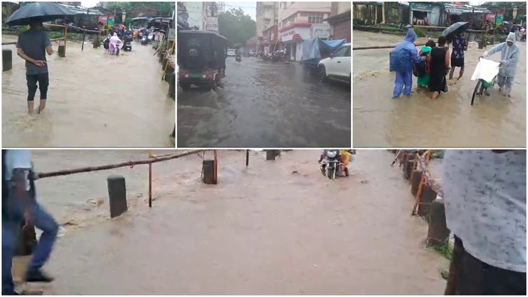 रांची में बाढ़ जैसे हालात, NDRF और SDRF को अलर्ट किया गया