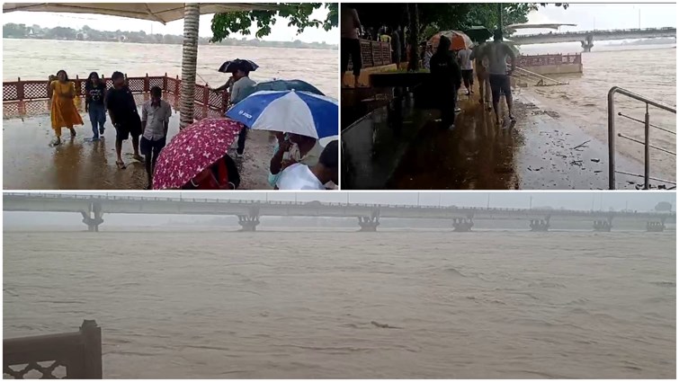 Koel river in spate in Palamu