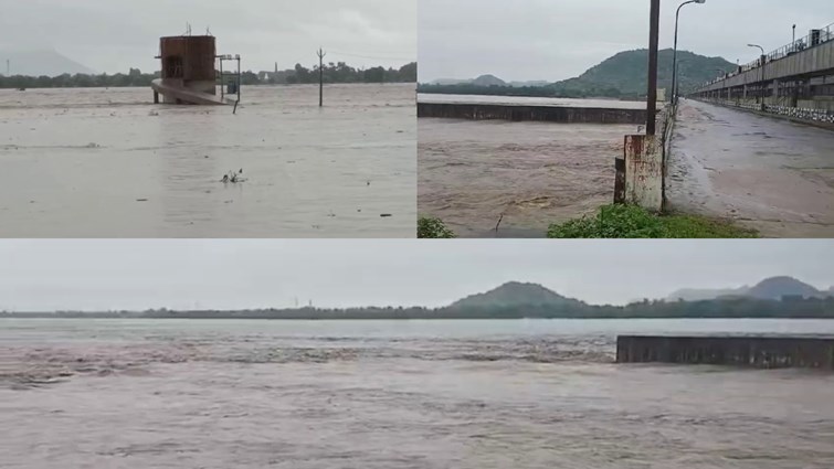 Rivers in spate due to torrential rains in Garhwa