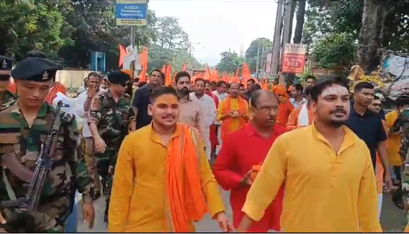 Jalabhishek Yatra organized in Sidgora Sun Temple on third Monday, Raghuvar Das participated