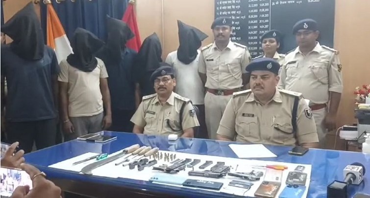  5 notorious people of Supaul arrested