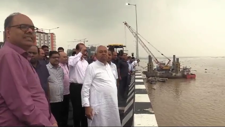 CM Nitish took stock of the water level of Ganga