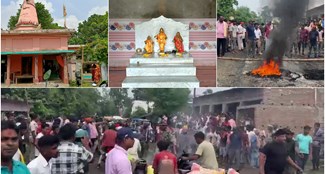 Bajrangbali idol stolen from Ram temple in Sahibganj