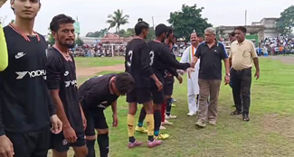 Durga Soren Memorial Football Tournament in Madhupur