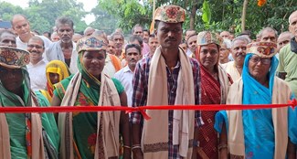 Why is the inauguration of this Panchayat building of Muzaffarpur in discussion