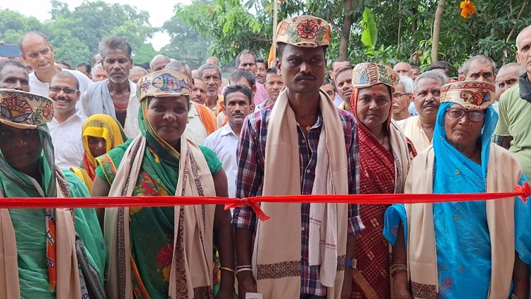 Why is the inauguration of this Panchayat building of Muzaffarpur in discussion