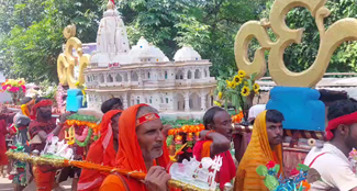 Amazing Kanwar Yatra for Mateshwar Dham Mahotsav