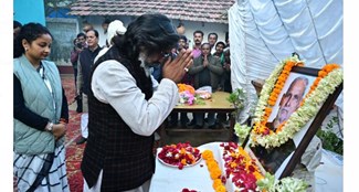 cm hemant soren aur kalpana soren pahunche nala