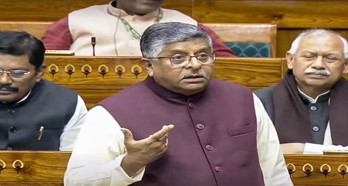  Ravi Shankar Prasad's roar in Parliament