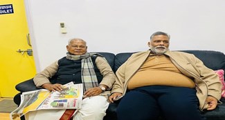  MP Pappu Yadav met Union Minister Jitan Ram Manjhi