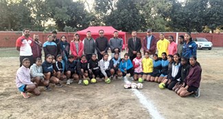 Bihar team's training camp for 53rd National Senior Womens Handball Competition begins