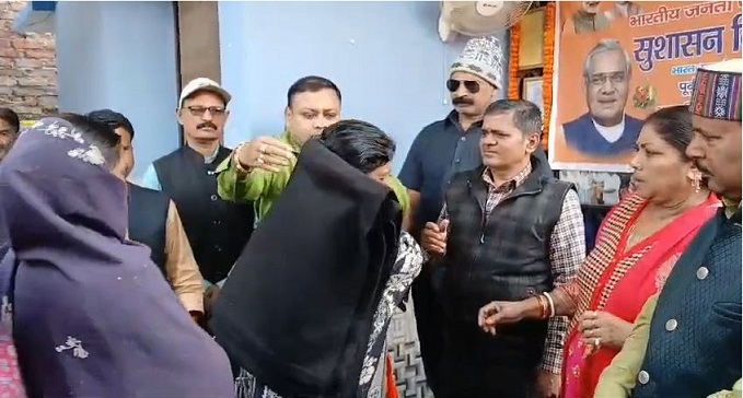  BJP leaders celebrated Atal ji birthday as Good Governance Day.