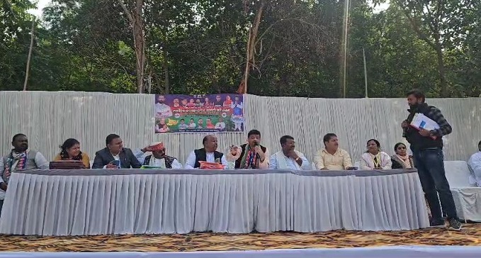  Brainstorming on preparations for Bihar elections in LJPR meeting