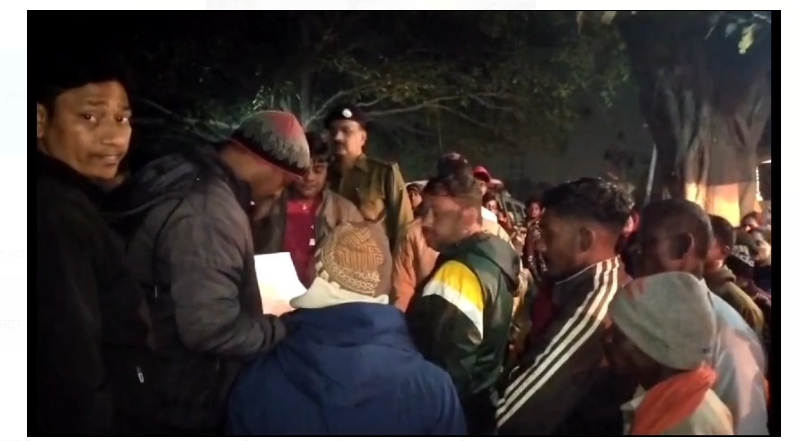 baghmara mai current lagne se rajmistri ki maut 