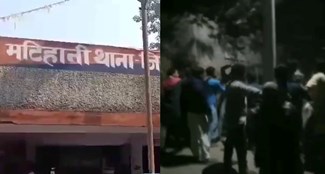 mukhiya bullying, opponents beaten publicly, video viral on social media.
