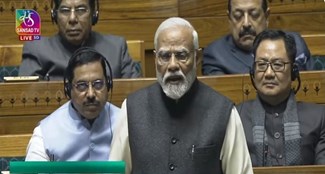  PM Modi's reply to the motion of thanks in Lok Sabha