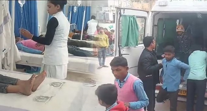  More than 100 children fall ill after eating mid-day meal