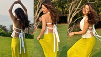 Avneet Kaur created a stir in backless top Increase the heat with sizzling looks, cutest photoshoot goes viral