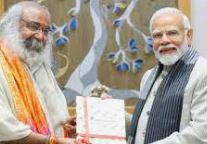 When Acharya Pramod Krishnam met PM Modi, Congress took big action.