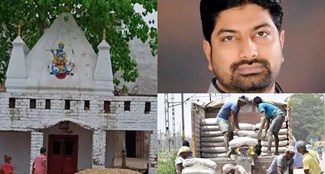 Example of social harmony, Muslim RJD MLA gave big donation for temple construction