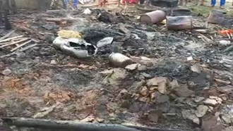 Accident while cooking in Motihari A family got seriously burnt, created chaos