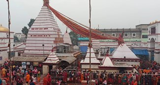 Baba's Tilak Utsav will be celebrated late evening in Basukinath Dham, enthusiasm seen among Shiva devotees