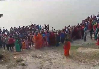  Tragic accident in Vaishali 7 youth drowned in the river during idol immersion, created chaos