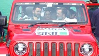 When Tejashwi Yadav became Rahul Gandhi's charioteer, the enthusiasm of the workers became high