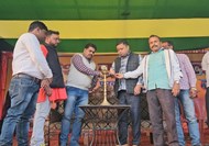 BJP leader Manish Pankaj inaugurated the Swadeshi Craft Fair