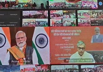 PM Modi inaugurated the underpass built at a cost of Rs 4.5 crore through video conferencing.