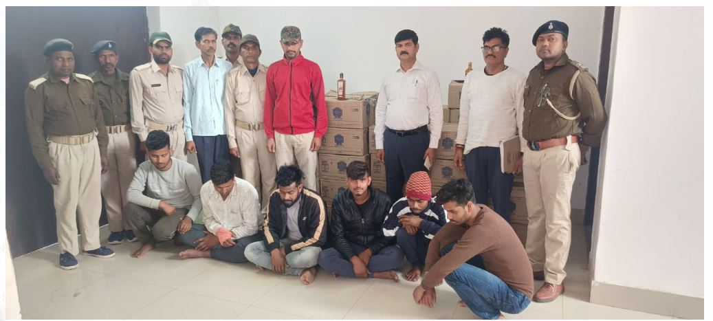 deoghar mai awidh sharav ke khilaf badi karrawai