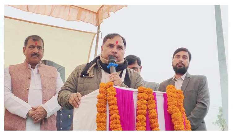 pradesh bhajpa ke sangthan mantri pahunche garhwa 