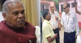 Strong IAS shine, EX CM Jitan Ram Manjhi praised ACS KK Pathak.