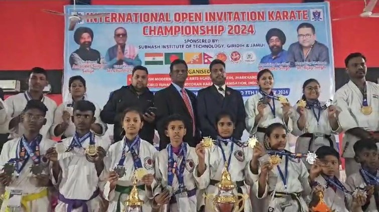 West Bengal became champion by winning 52 gold medals, Assam stood second with 30 gold medals.