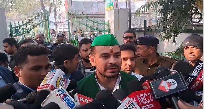  Tej Pratap bluntly on ED chargesheet