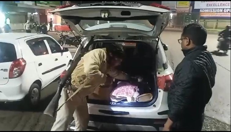 Vehicle checking campaign launched in Dhanbad regarding anti crime