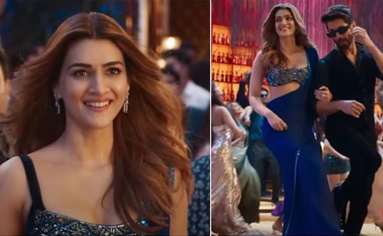 dhamakedar sang lalpili ankhiya reliese , shahid kapoor -kriti sanon ne machaya dhamal song viral 