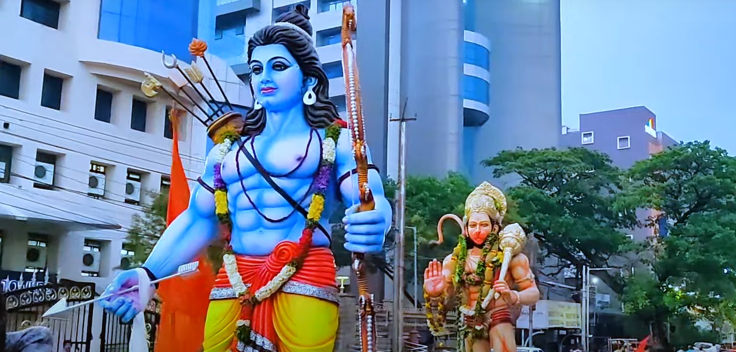 bhojpuri song swagat karo sri ram ka viral, rakesh mishra ne machaya dhamal
