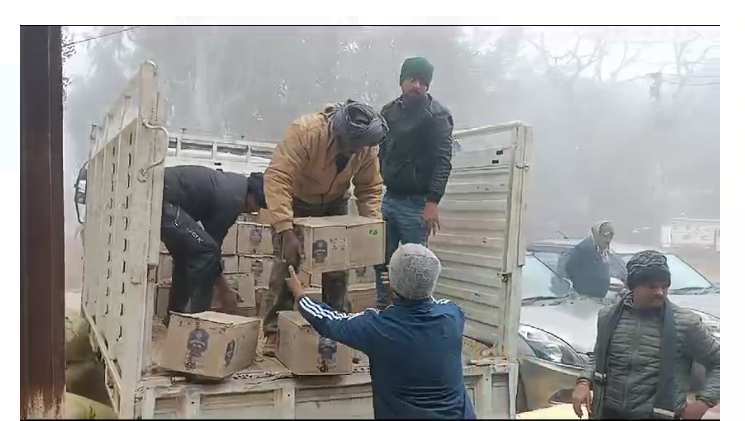 sharav taskaron ke khilaf badi karrawai 