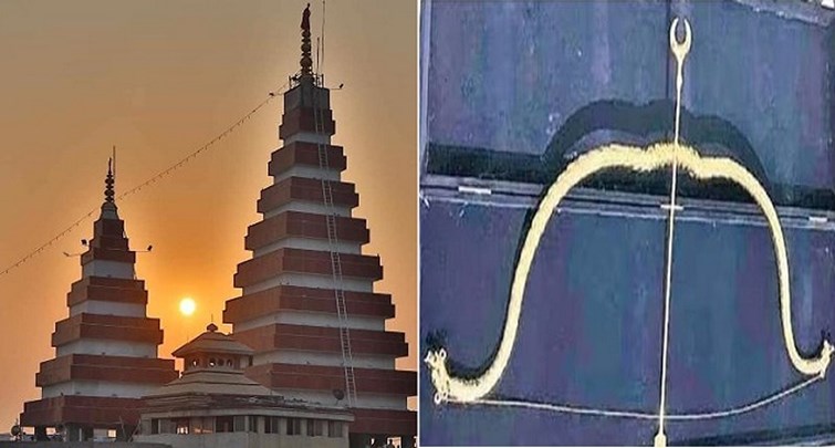  Hanuman temple gave gold bow and arrows