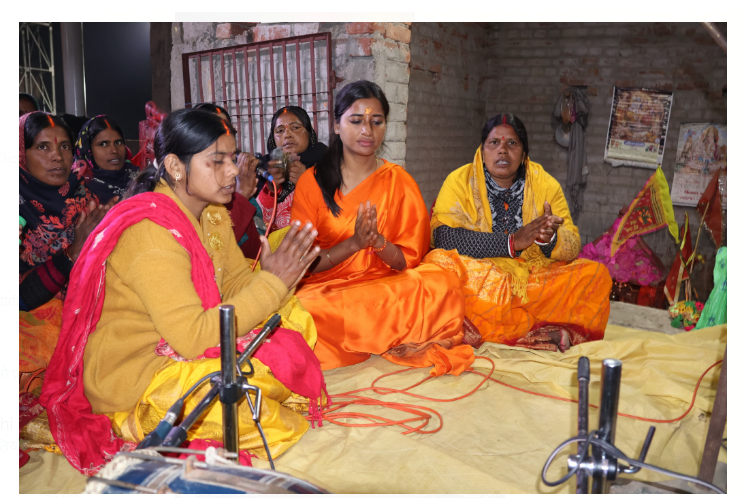 rammandir  pran pratishtha per akhand kirtan 