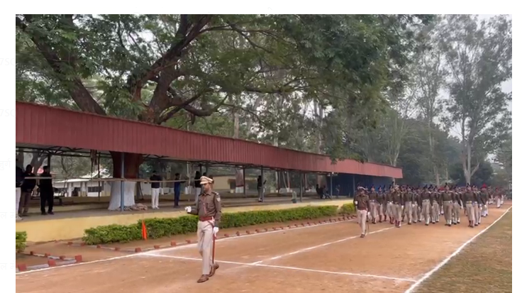 gantantra diwas per pared ka antim purwabhyas  