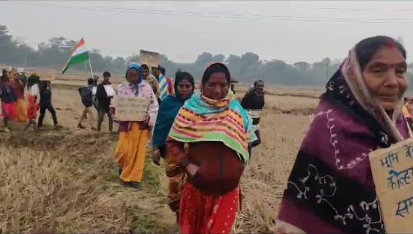 Jharkhand Revival Campaign is carrying out a phased movement against the arbitrariness of the government and bureaucrats.