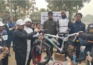 Marathon race competition organized in Pakur on Republic Day