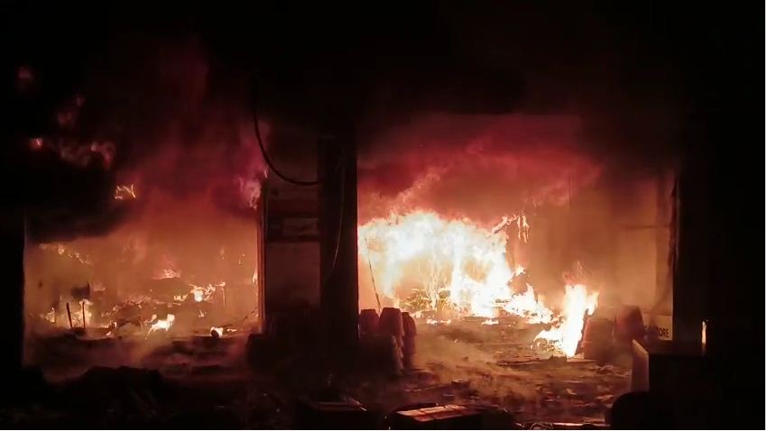 Property worth Rs 70 lakh burnt and destroyed