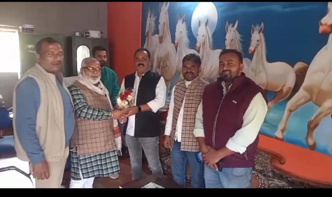 Once again Sanju Pandey became the District President