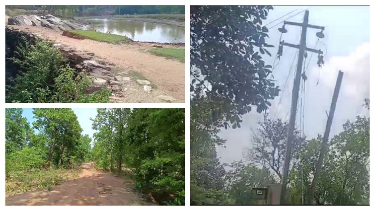 Kamla Beda village of Bintuka far away from development in Simdega